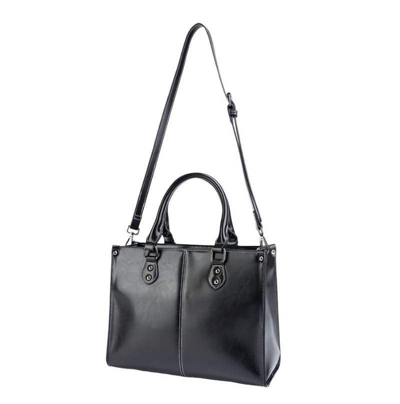 Women's Handbags Genuine Leather Lady Cowboy Shoulder Tote Bag