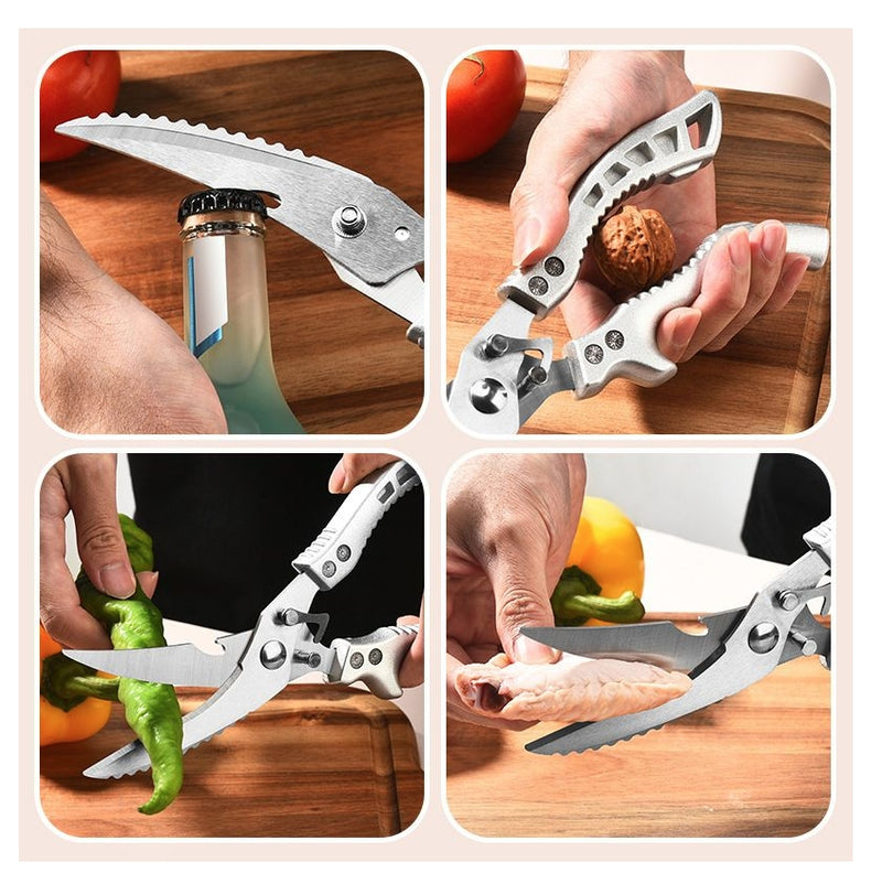 Kitchen Scissors Chicken Bone Kitchen Shears Heavy Duty Stainless Steel