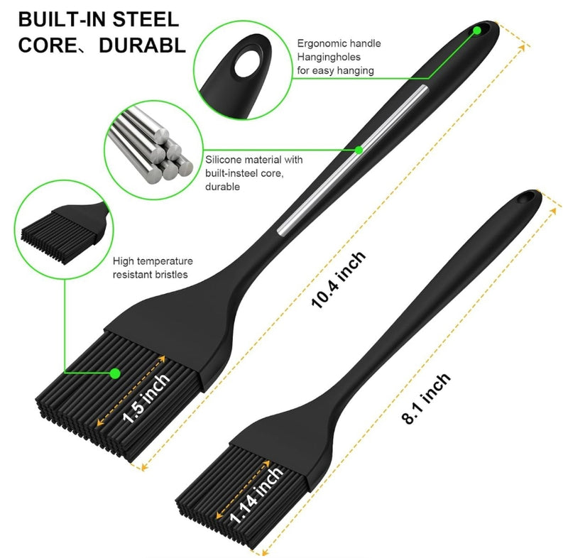 Grill Basting Brush Pastry Baking Brush BBQ Oil Brush