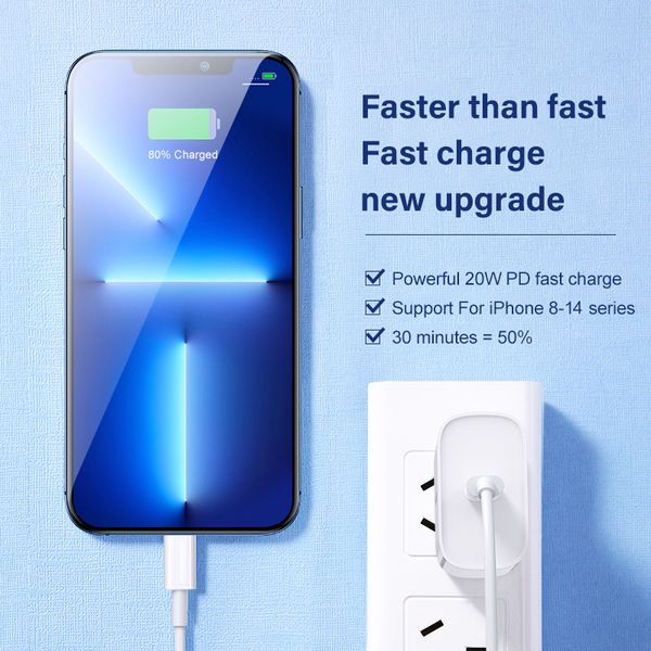 USB-C to Lightning Cable Fast Charging Compatible With Iphone iPad