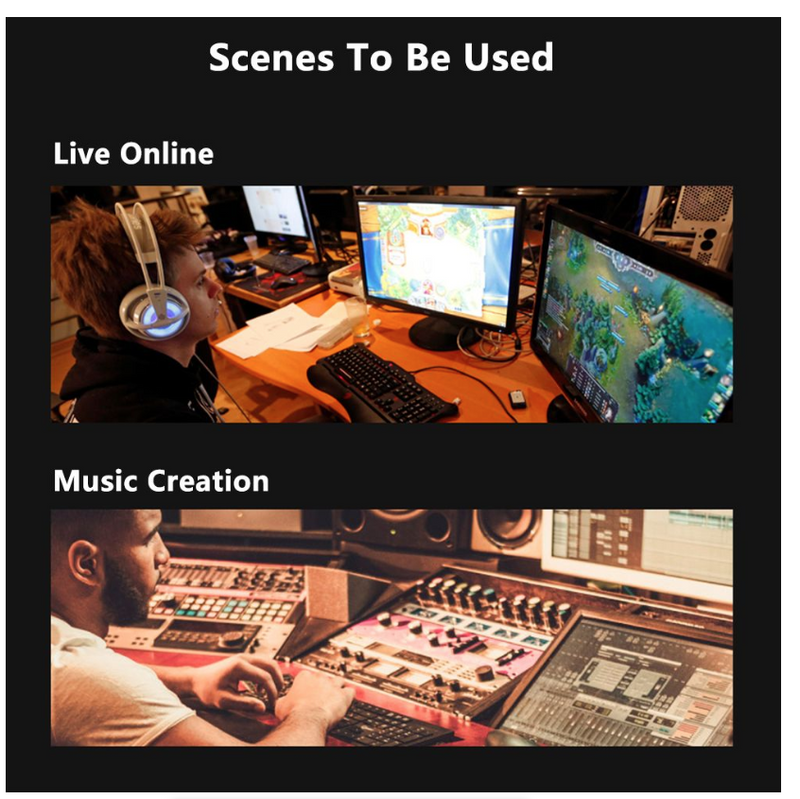 USB Microphone Studio Professional Condenser Microphone