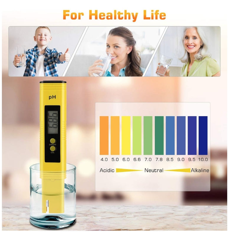 High Precision PH Meter Water Quality Tester for Aquarium Swimming Pool