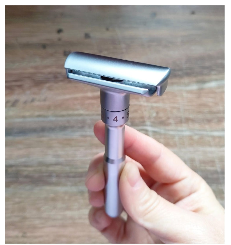 Adjustable Safety Razor Double Edge Classic Men Folding Hair Removal Shaver