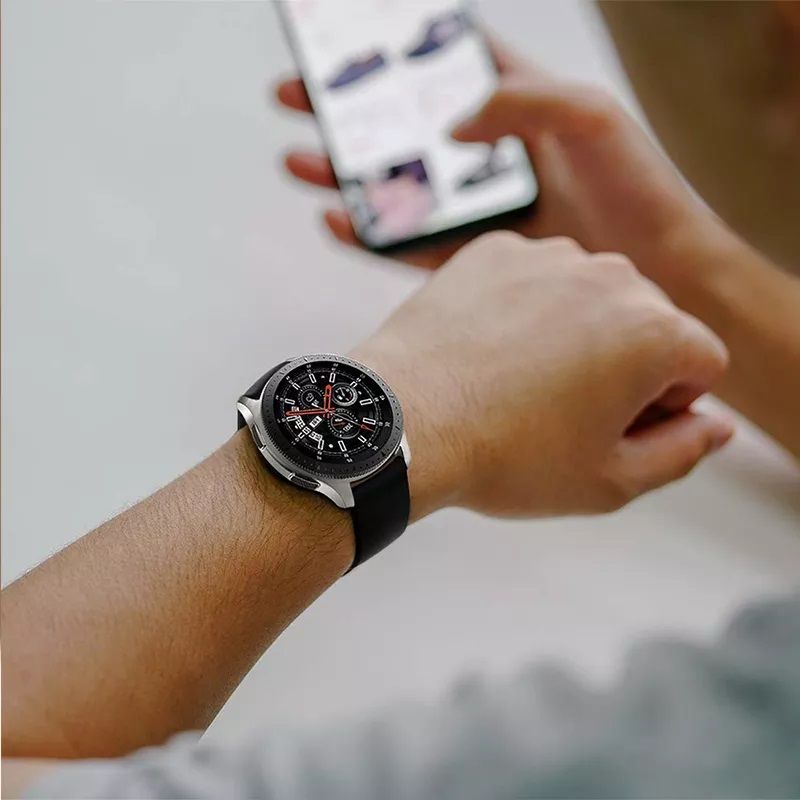 22mm Silicone Band compatible with Samsung Galaxy Watch