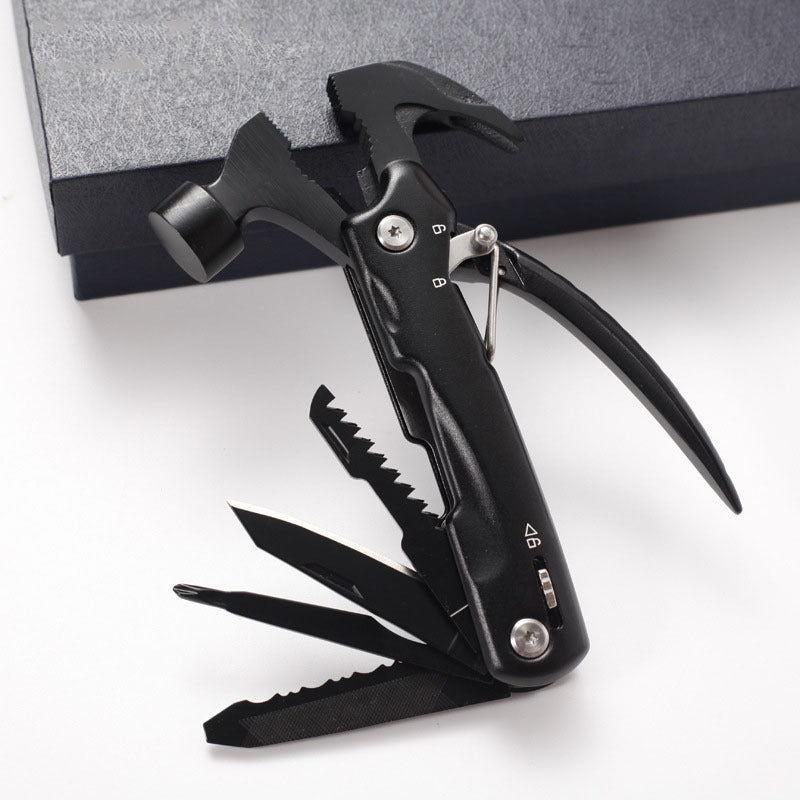 12-in-1 Hammer Multi-Tool – Pliers, Screwdrivers & More | Rust-Resistant