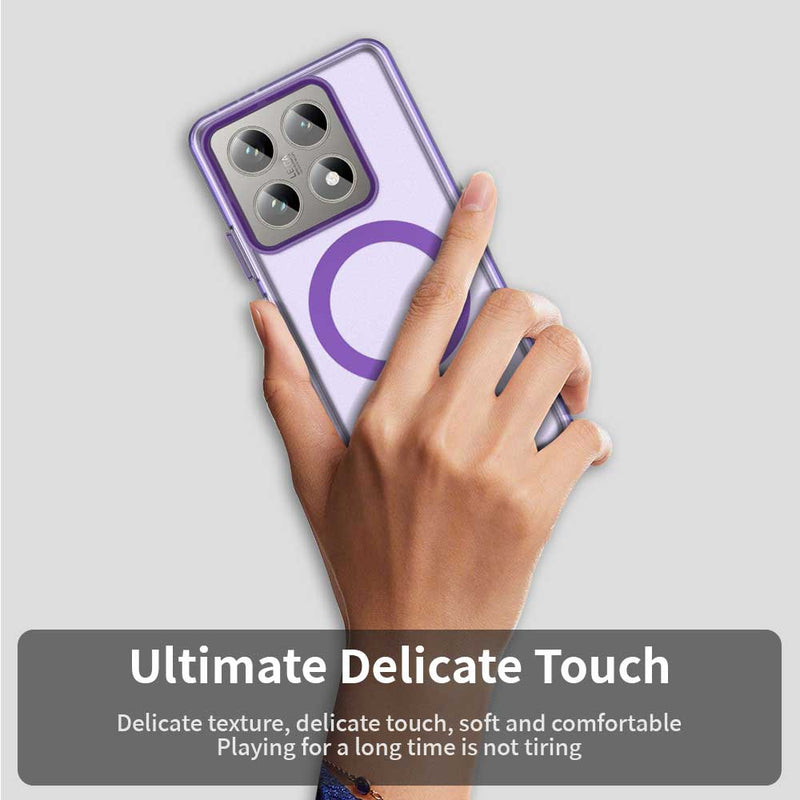 Phone Case for Xiaomi 14T, Compatible with Magsafe, Shockproof Magnetic Case Cover