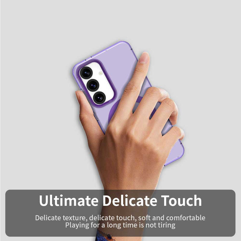 Phone Case for Samsung Galaxy S23 FE, Compatible with Magsafe, Shockproof Magnetic Case Cover