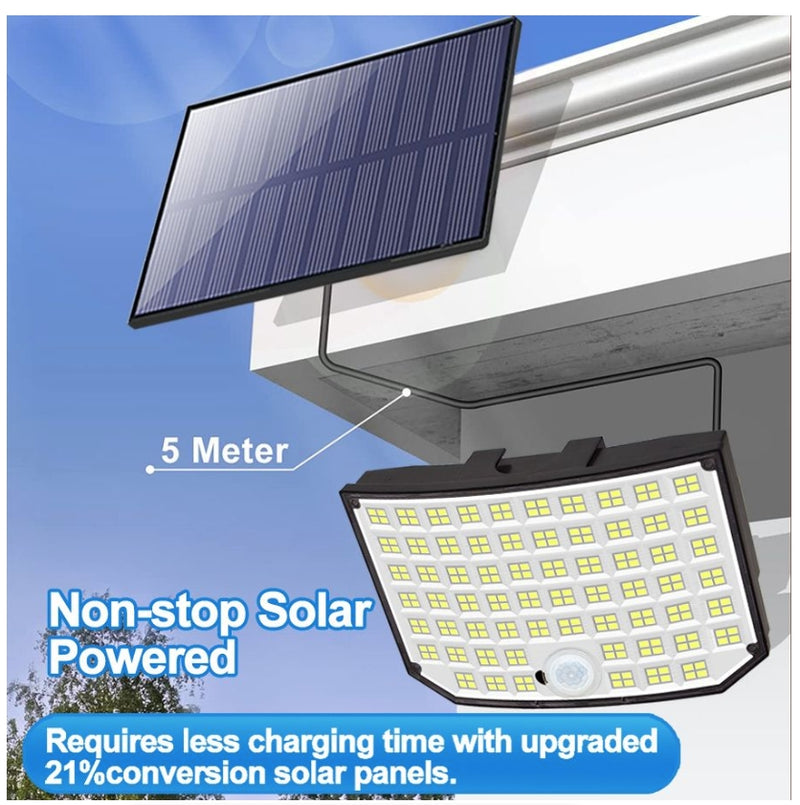 Outdoor Solar Lights Motion Sensor Flood Lights Wall Lights Yard Patio Gard