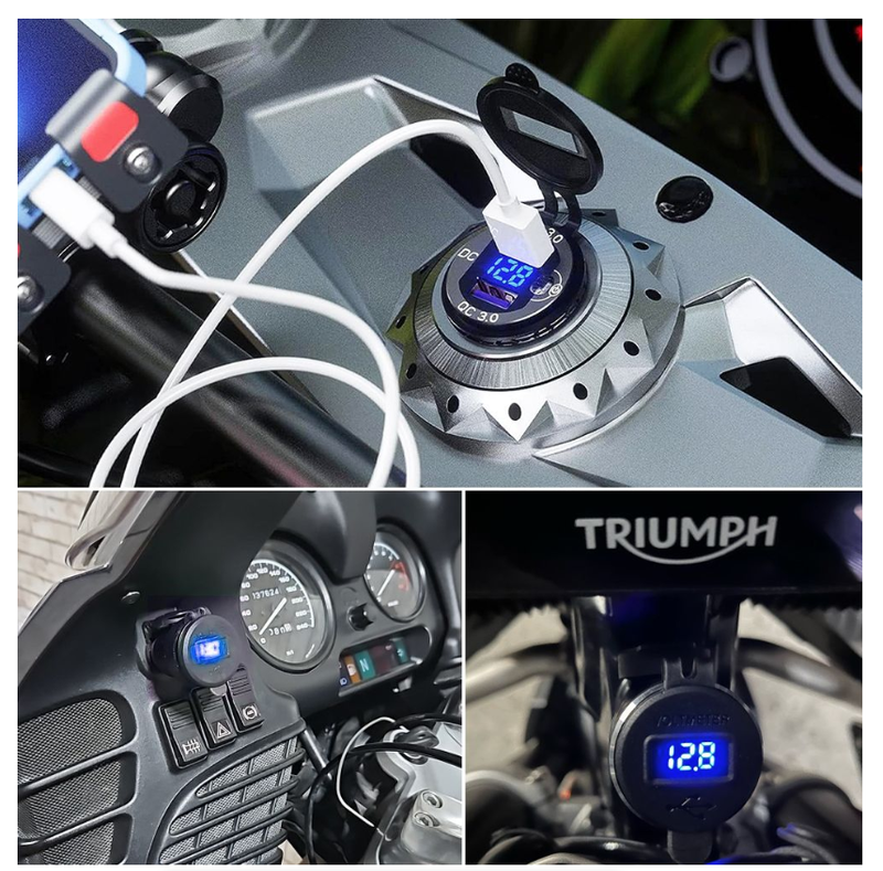 USB Type C PD Fast Car Charger Power Adapter Hella DIN Plug Socket