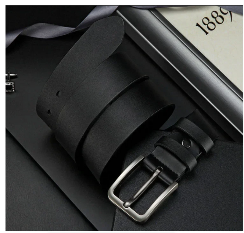 Business Leisure Men's Belts Male Luxury Designer Pu Leather Jeans Belts