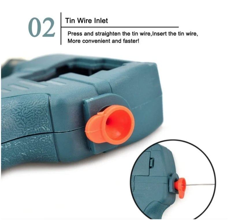 Internal Heating Soldering Iron Automatically Send Tin Gun Soldering Repair