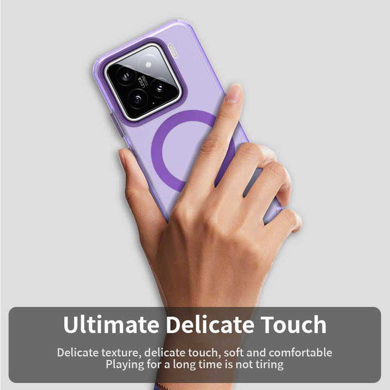 Phone Case for Xiaomi 15 Pro, Compatible with Magsafe,Shockproof Magnetic Case Cover