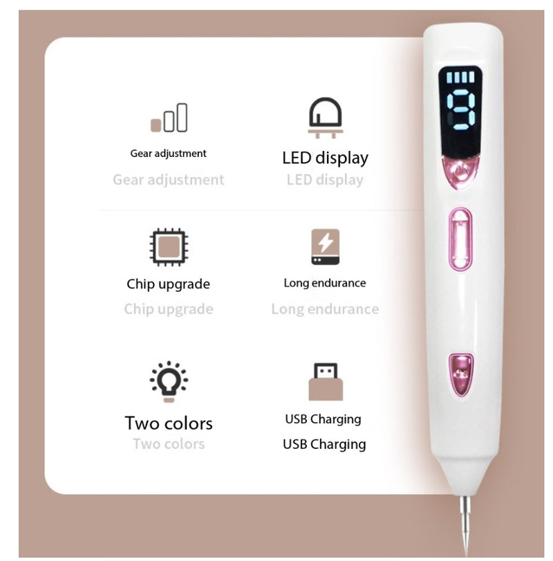 Beauty Device For Removing Blemishes Dual Lights 9 Adjustable levels