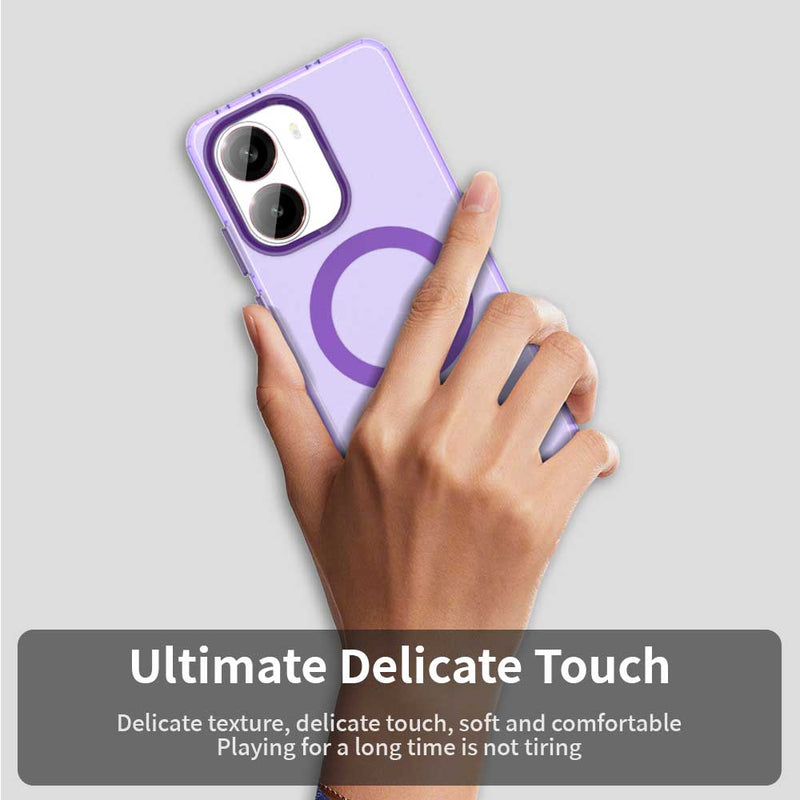 Phone Case for Xiaomi Poco X7 Pro, Compatible with Magsafe,Shockproof Magnetic Case Cover