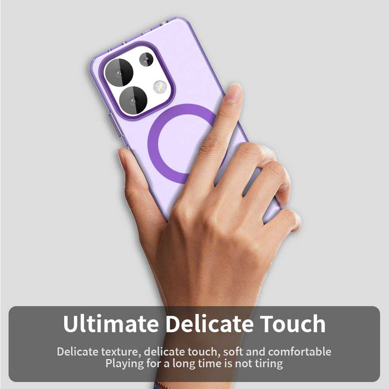 Phone Case for Xiaomi Redmi Note 13 4G, Compatible with Magsafe,Shockproof Magnetic Case Cover