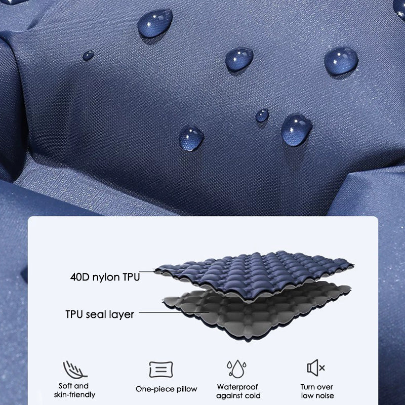 Outdoor Extra Wide Sleeping Pad Mat Ultralight Folding Bed Car Travel Mat