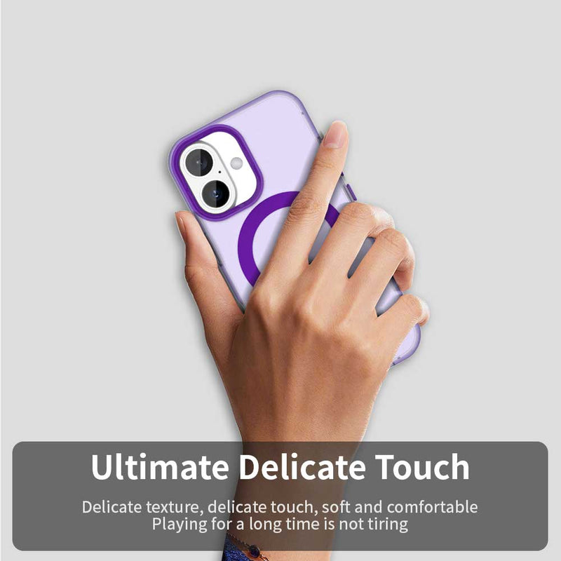Phone Case for iPhone 16 Plus, Compatible with Magsafe,Shockproof Magnetic Case Cover
