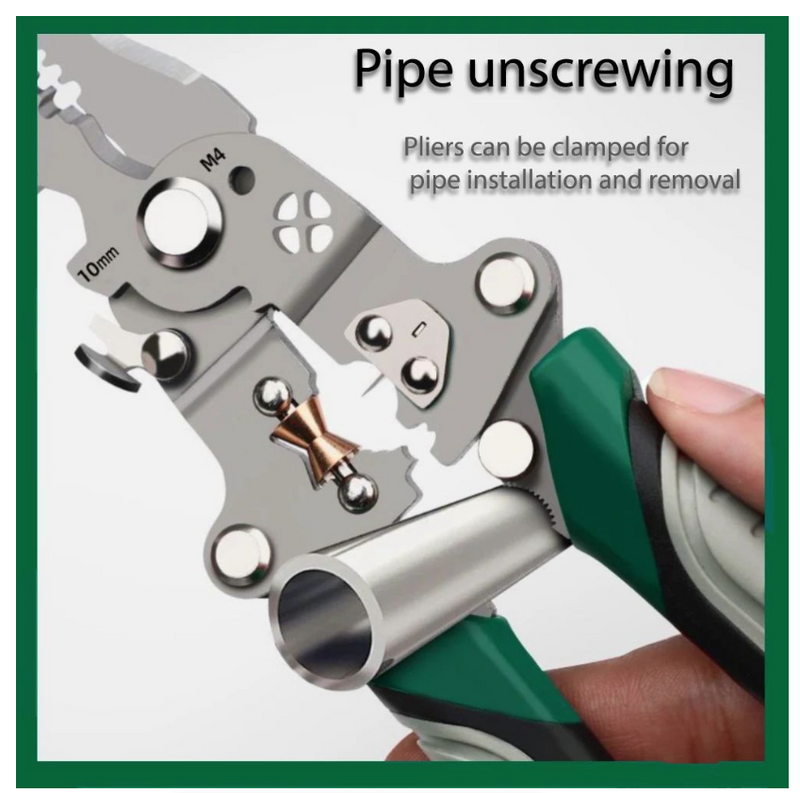 Foldable Wire Stripper Electric Wire Splitter Wire Winding Pliers