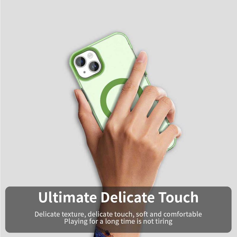 Phone Case for iPhone 14 Plus, Compatible with Magsafe, Shockproof Magnetic Case Cover