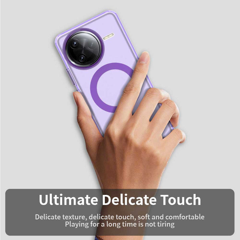 Phone Case for Xiaomi Redmi K80 Pro 5G, Compatible with Magsafe, Shockproof Magnetic Case Cover