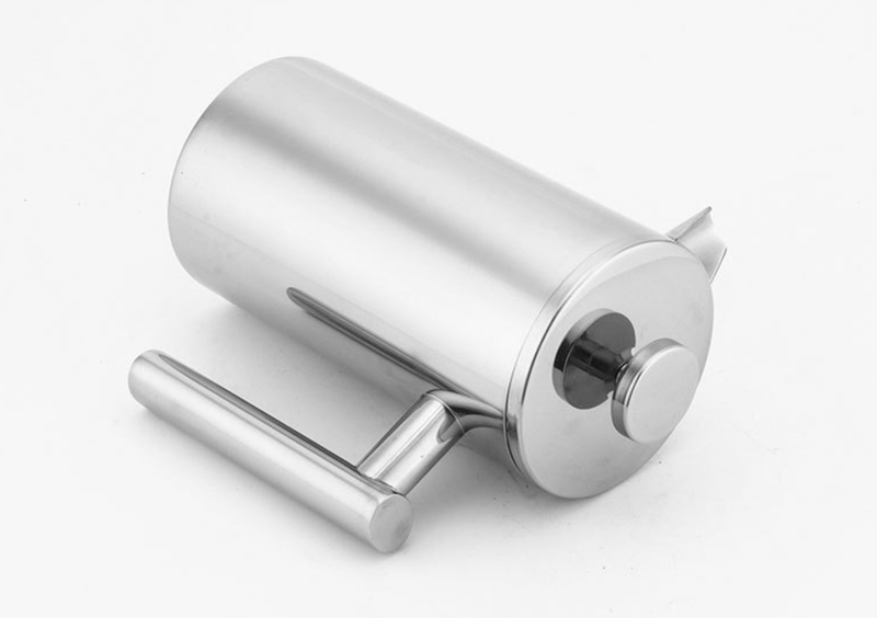 800 ml stainless steel coffee pot two-layer coffee and tea pot French