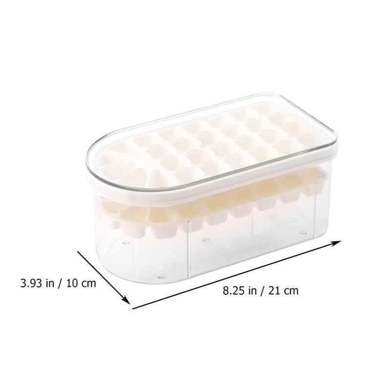 Ice cube tray with removable lid Kitchen utensil