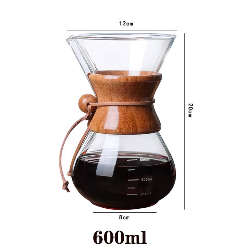 Coffee cans 600 ml High temperature handle
