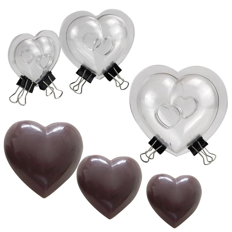 3D Chocolate heart Mould