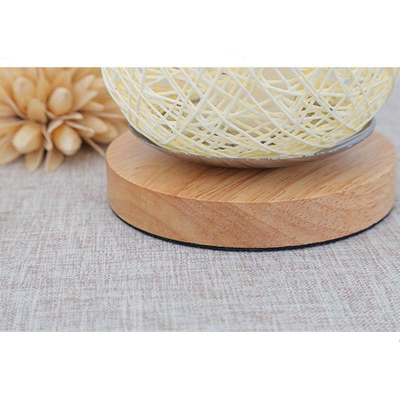 Nordic Wood Table Lamp Living Room Bedroom Night Rooms Art Decoration