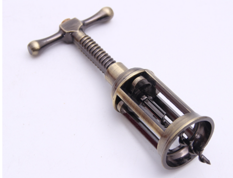 Classic Retro Red Wine Bottle Opener Zinc Alloy Bottle Cork Remover