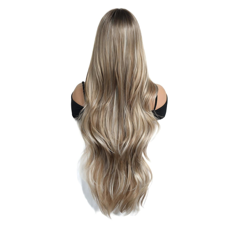 Stylish, Voluminous Long Curly Wig For Woman (Full-Head Style)
