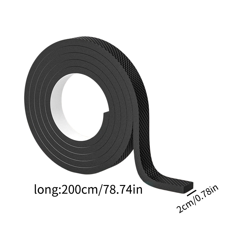 2M Cuttable Chair Foot Pads, Thick Anti-Slip Noise-Reducing Furniture Floor Protectors