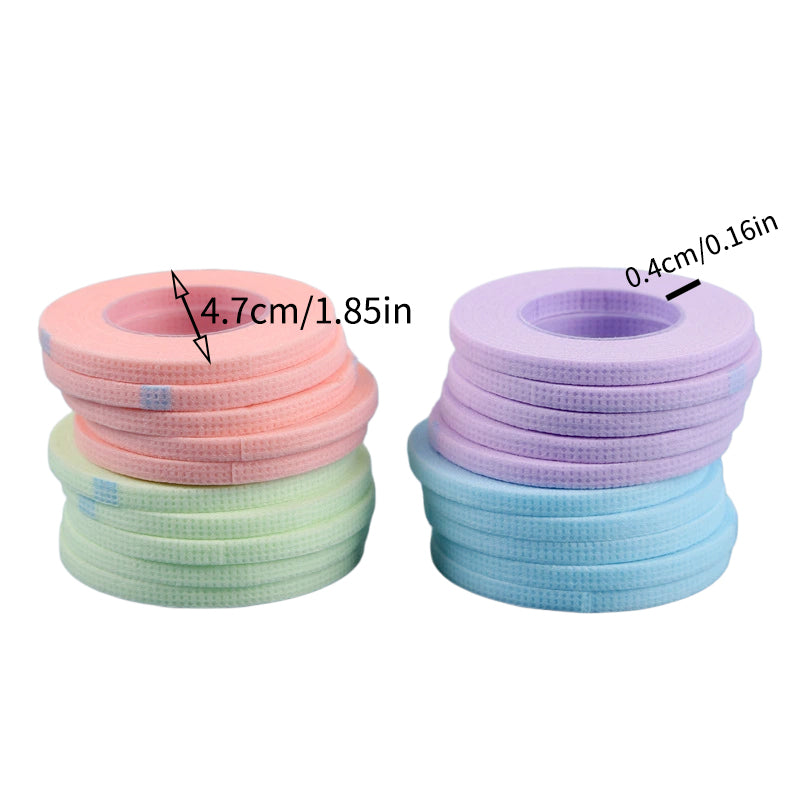 4Piece 4Mm Eyelash Extension Tape, Breathable Hypoallergenic Lash Lifting Tape