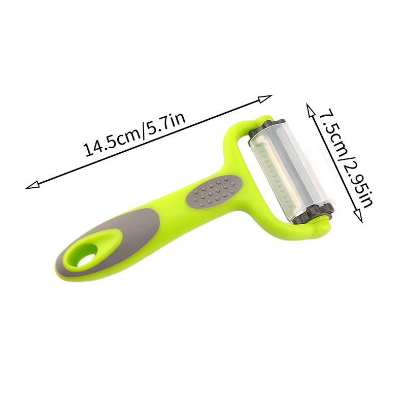 3-in-1 Rotatable Vegetable Peeler | Julienne Slicer & Potato Peeler for Kitchen
