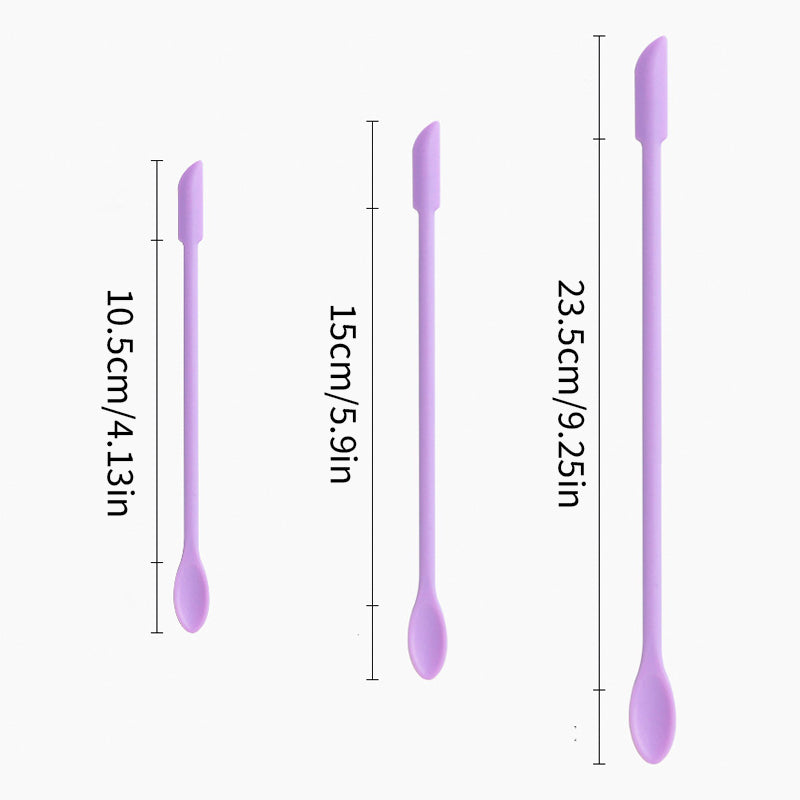 Mini Makeup Scraper For Cream & Lotion - 3-Piece Set