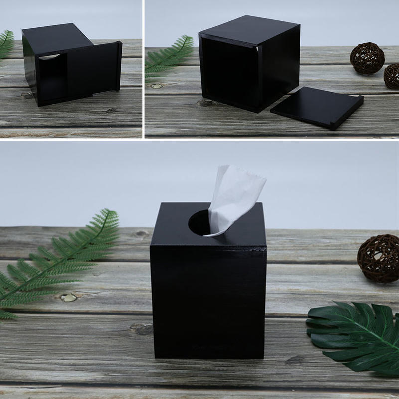 Home Decoration Square Paper Towel Storage