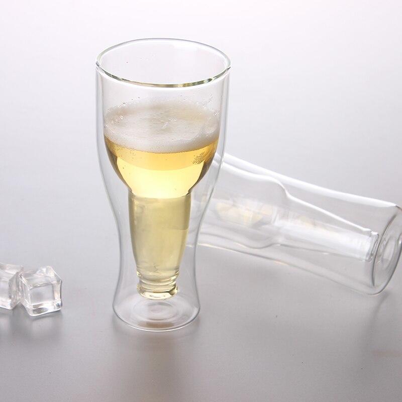 Double wall glass cup cafe creative tea cup miluet cafe Coupe