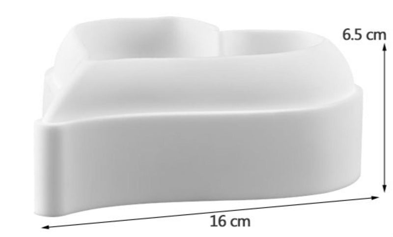 3D Heart Shape Silicone Mould