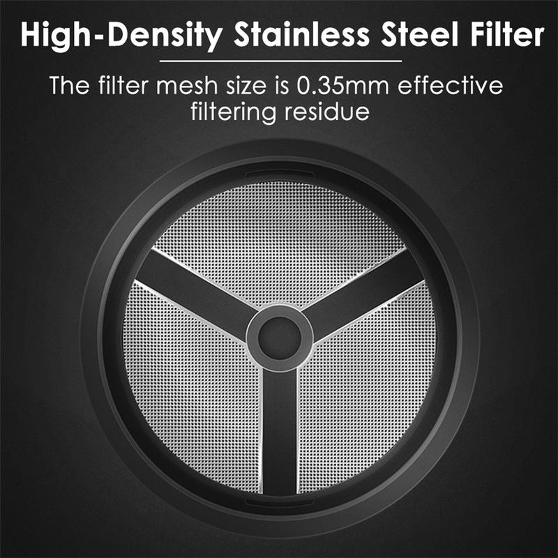 Filter Coffee Mug Press Plugaure French Press Coffee Mug Tea Mug Porta