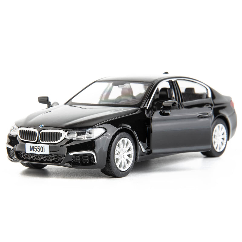 Die-Cast BMW M3/M4 Model Car, 1:32 Scale Pull-Back Toy with Openable Doors