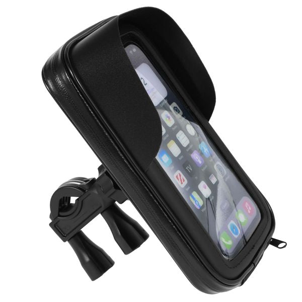 Bike Phone Holder Bag Waterproof Motorcycle Handlebar Bag Mount
