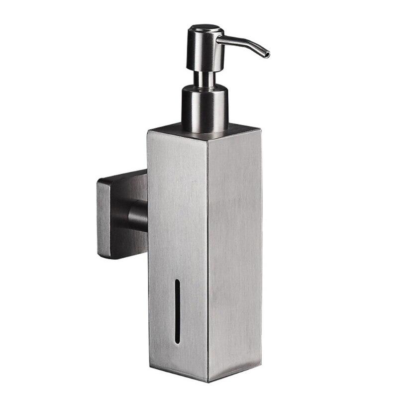 Stainless Steel Brushed Nickel Soap Dispenser