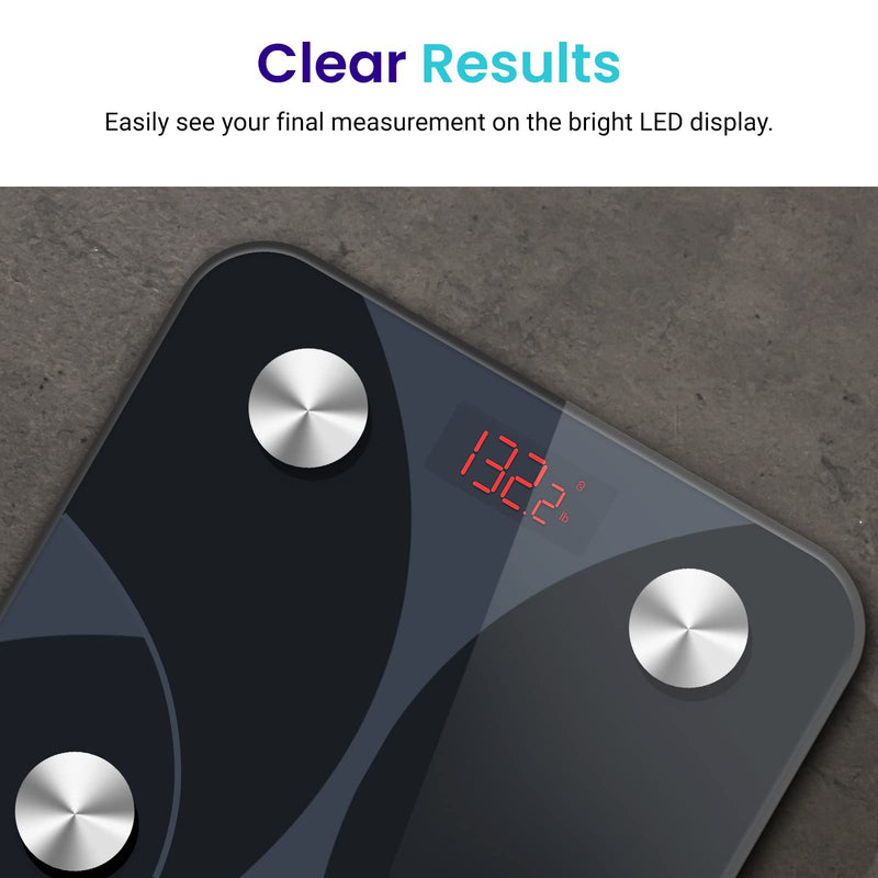 Smart Body Fat Scale with 13 Biometrics,