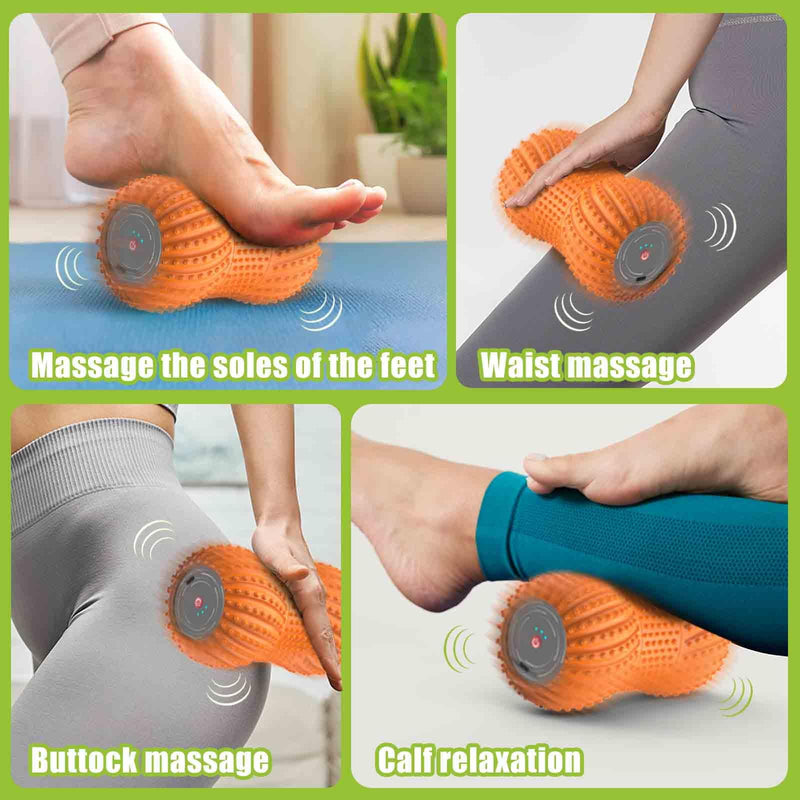 3-Speed Vibrating Foam Roller with Bluetooth Speaker