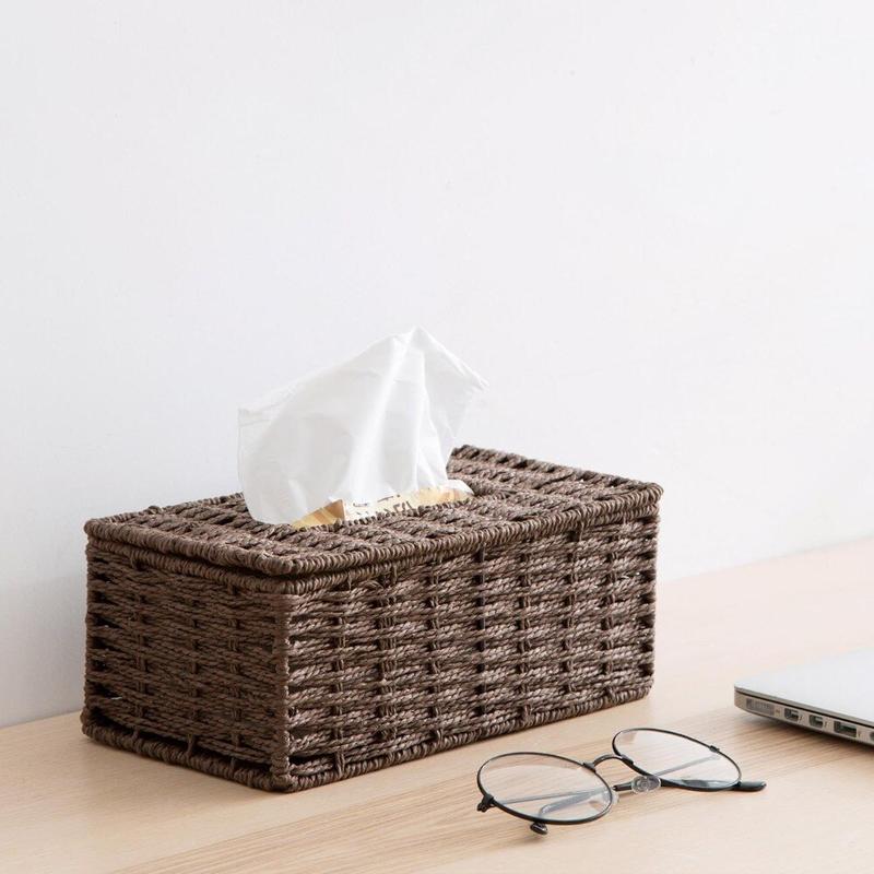 Rattan Napkin Box Napkin Container Cover