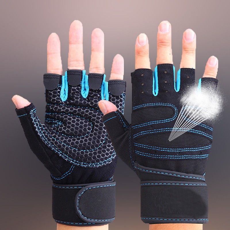 Gym Gloves Heavyweight Sports Exercise Weight Lifting Gloves