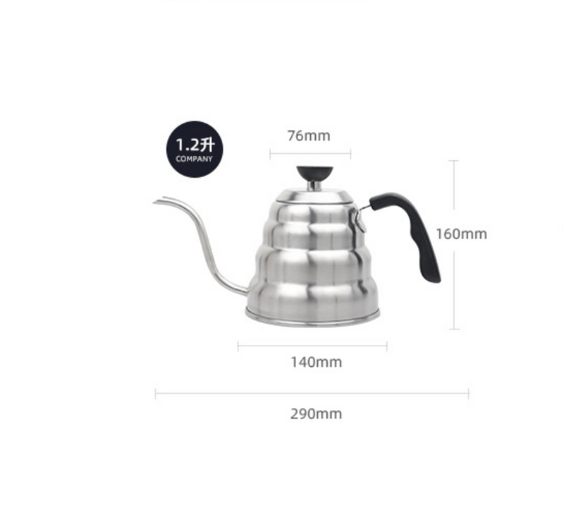 Stainless Steel Coffee Maker Stainless Steel Pot with Colasse Thermometer