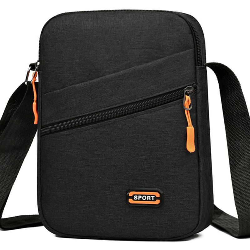 Shoulder Bag / Men's Fashion Casual Multi-Layer Luminous Sling Bag