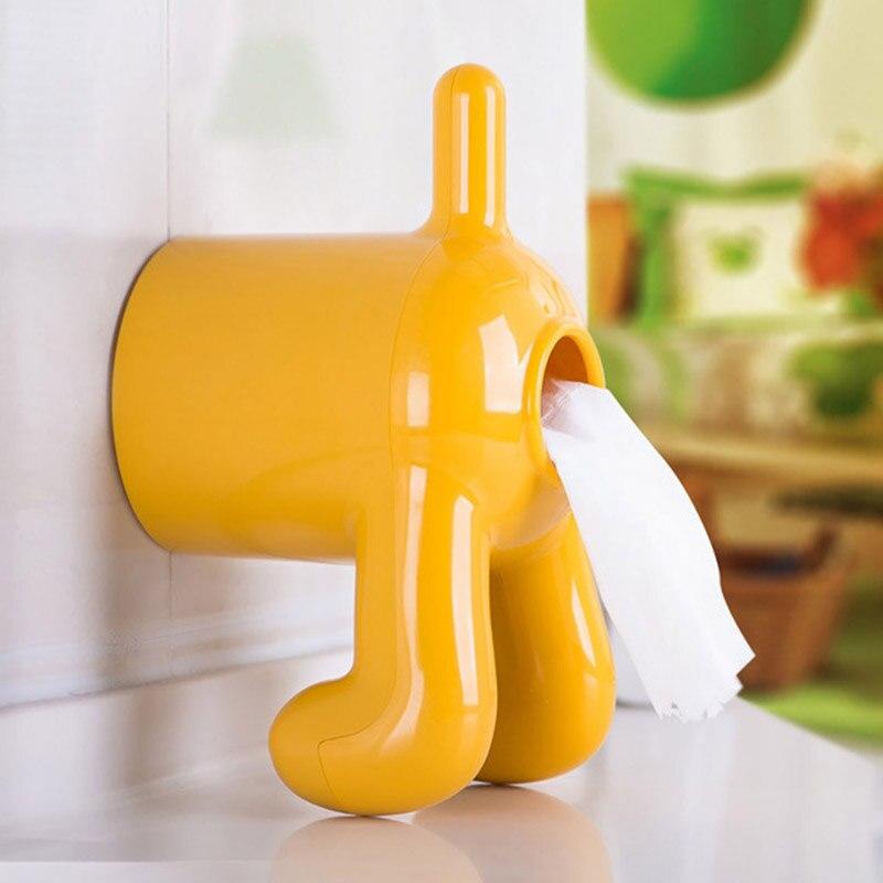 Solid PP Toilet Paper Handle Animal Shaped Waterproof Wall mounting.