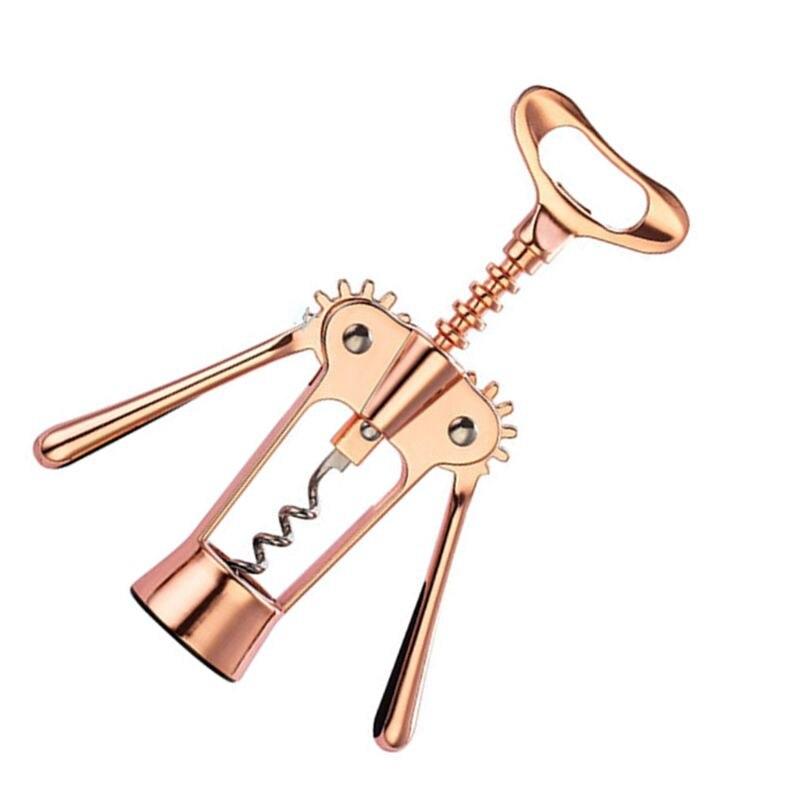 Multifunctional Pink Gold Wine Bottle Opener